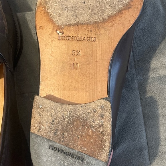 Brunomagli brown shoes size 9 1/2 M - Picture 6 of 8